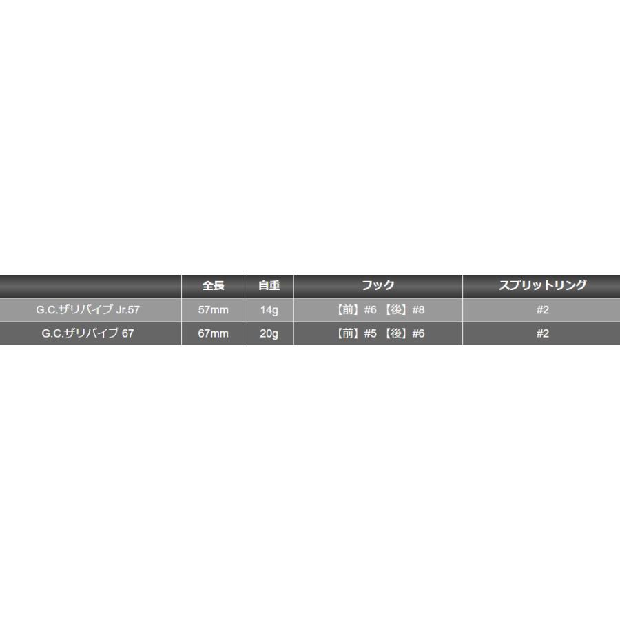 ISSEI 一誠 イッセイ GCザリバイブ Jr 57 村上シャッド 【バス】｜find-c｜05