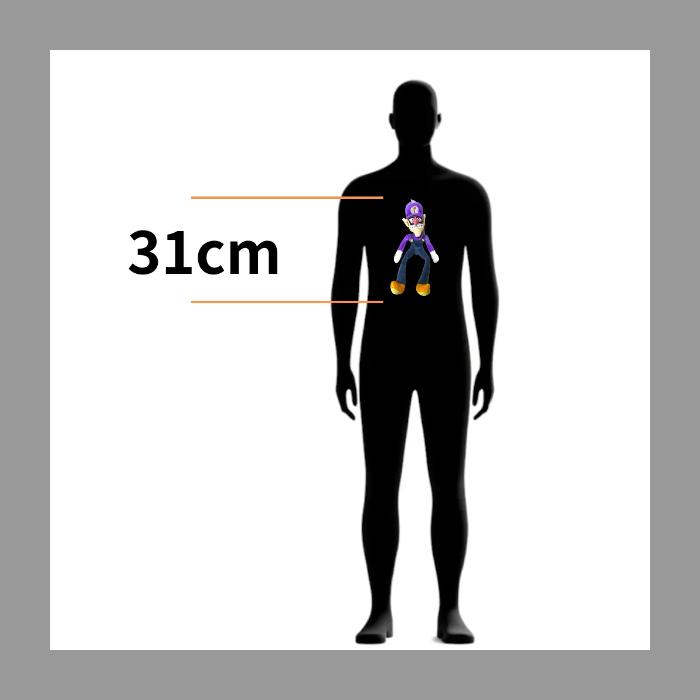 スーパーマリオ ワルイージ ぬいぐるみ Waluigi stuffed toy Super Mario 人形 |  | 01