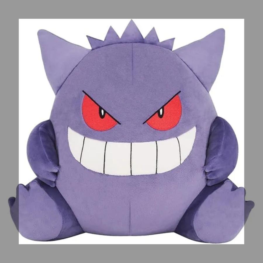 三英貿易 ポケットモンスター ぽてはぐクッション ゲンガー ぬいぐるみ H31×W32×D29cm 665g |  | 01