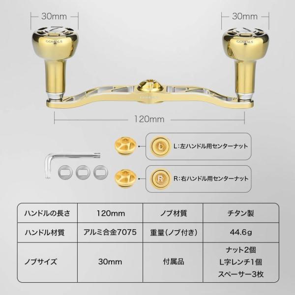 GOMEXUS ゴメクサス CH-T30 オシアコンクエスト専用 BS120HTA 120mm