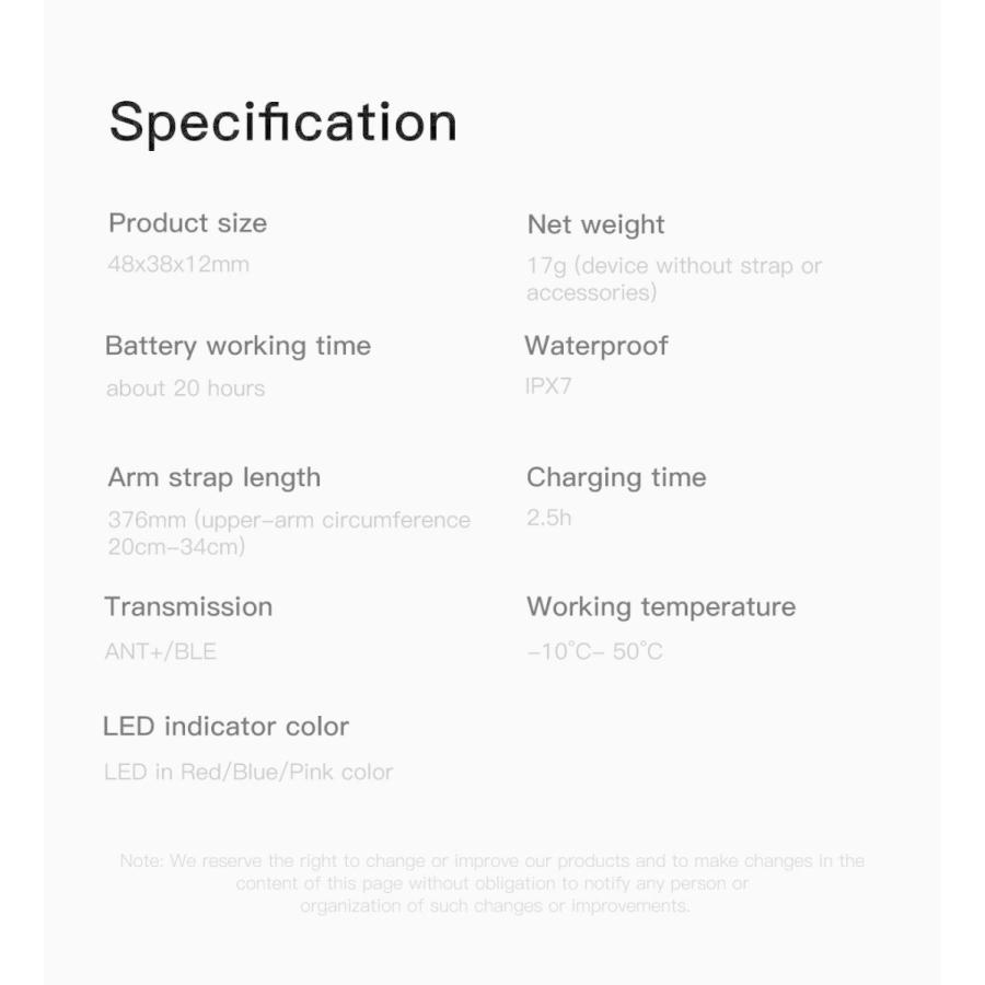 Igpsport Hr60 Ant およびbluetooth付き光学式心拍数センサー ハートレートモニター 心拍計アームバンド Ra Find 通販 Yahoo ショッピング