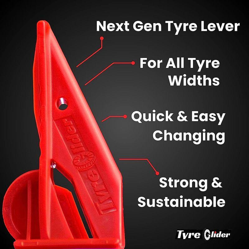 Tyre Glider タイヤグライダー タイヤレバー レッド｜find-shop｜07