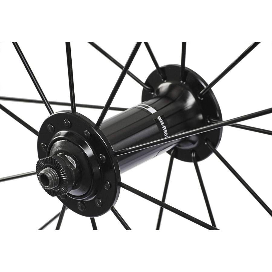 SHIMANO シマノ ホイール WH-R501 前後セット ブラック 700C EWHR501PCBY｜find-shop｜02