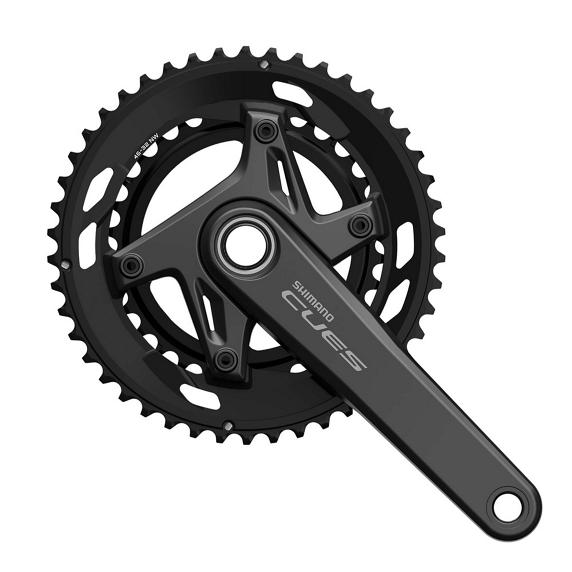 CUES 6000シリーズ クランクセット＆RD ROCKBIKES 2pc. クランク SIXTHComponents Kairos Double Crank