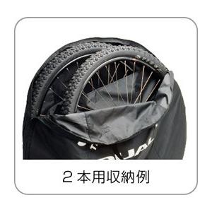 TIOGA タイオガ ホイールバッグ 2本用 Wheel Bag ブラック BAG30700｜find-shop｜02