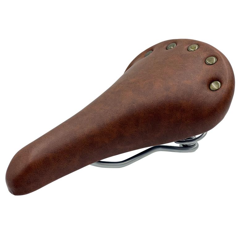 ノグチ NOGUCHI JT2460 鋲付きスポーツ サドル ブラウン : FIND - 通販