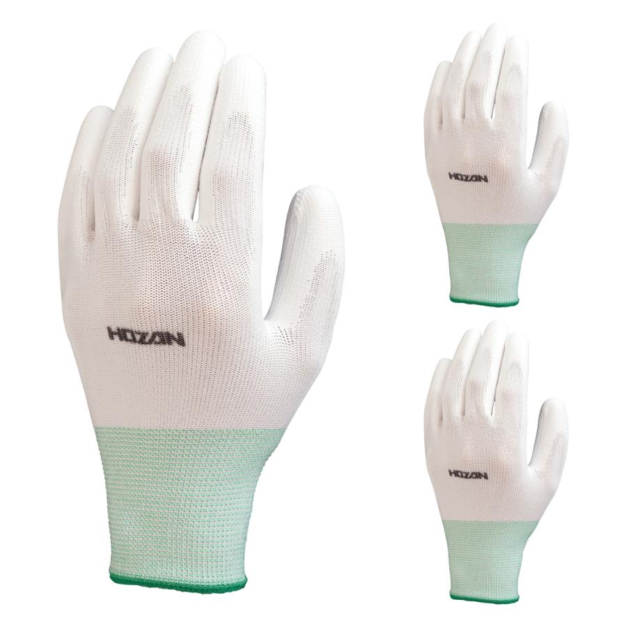 HOZAN（ホーザン） Z-382 作業用グローブ Sサイズ(全長:215mm) 3双入