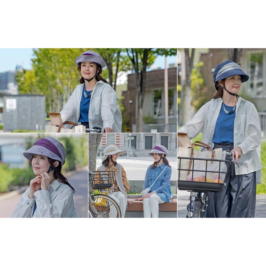 OGK KABUTO オージーケーカブト ふだん着 ヘルメット SICURE シクレ TKクロッシェ 54-57cm未満 パープル_2