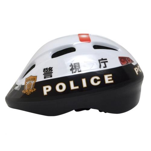 カナック企画 警視庁パトカー ヘルメット 3歳〜8歳向け 子ども用 SG規格適合品｜find-shop｜02