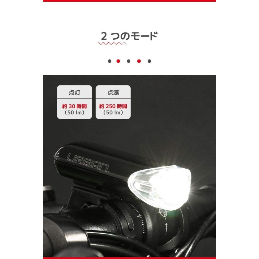 CAT EYE キャットアイ 自転車用LEDライト ヘッドライト URBAN アーバン 前照灯 JIS規格 800カンデラ HL-EL145 ホワイト｜find-shop｜04