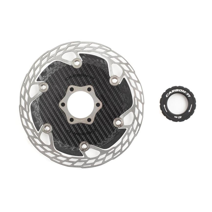 Carbon-Ti ブレーキローター 160mm（前後セット） あのポガチャルも使用した超軽量パーツ。CARBON-TIカーボンローター