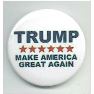 缶バッジ（トランプ大統領ロゴ） : FIND Corp. - 通販 - Yahoo