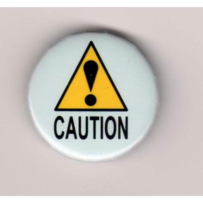 缶バッジ（CAUTION） : FIND Corp. - 通販 - Yahoo!ショッピング