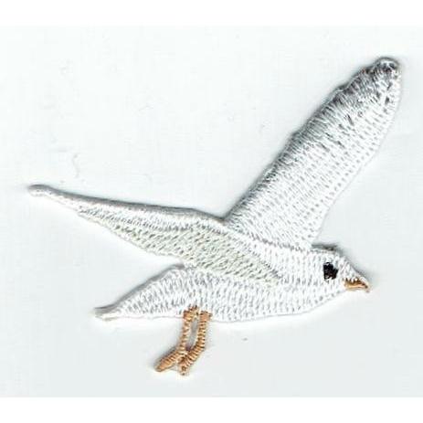 刺繍アイロンワッペン鳥（カモメ/かもめ） : FIND Corp. - 通販