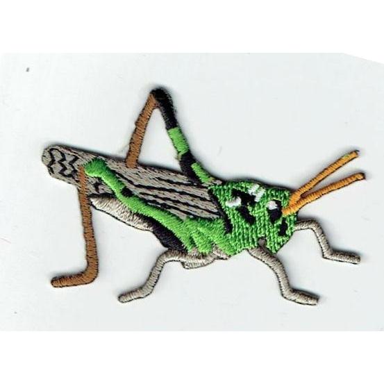 刺繍アイロンワッペン昆虫 トノサマバッタ Fwa 053 Find Corp 通販 Yahoo ショッピング