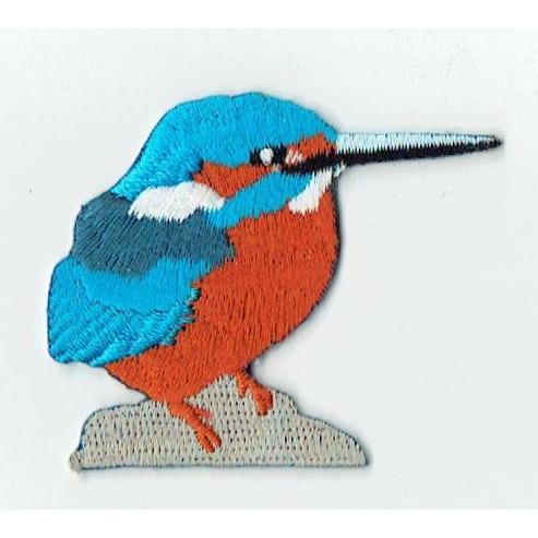 刺繍アイロンワッペン鳥（カワセミ） : FIND Corp. - 通販 - Yahoo