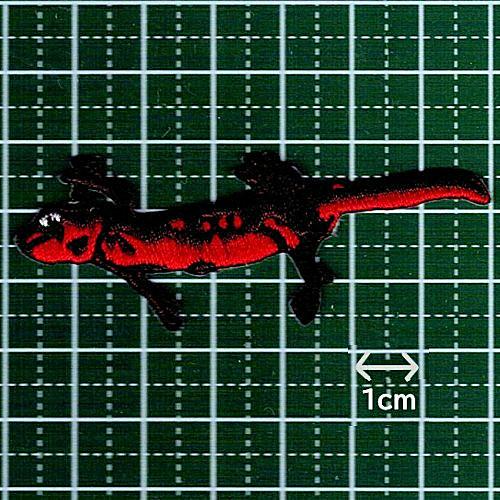 刺繍アイロンワッペン（アカハライモリ） : FIND Corp. - 通販 - Yahoo