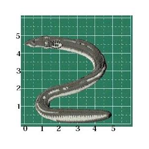 刺繍アイロンワッペン魚（ウナギ/うなぎ） : FIND Corp. - 通販