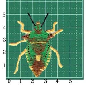 刺繍アイロンワッペン昆虫（カメムシ） : FIND Corp. - 通販 - Yahoo