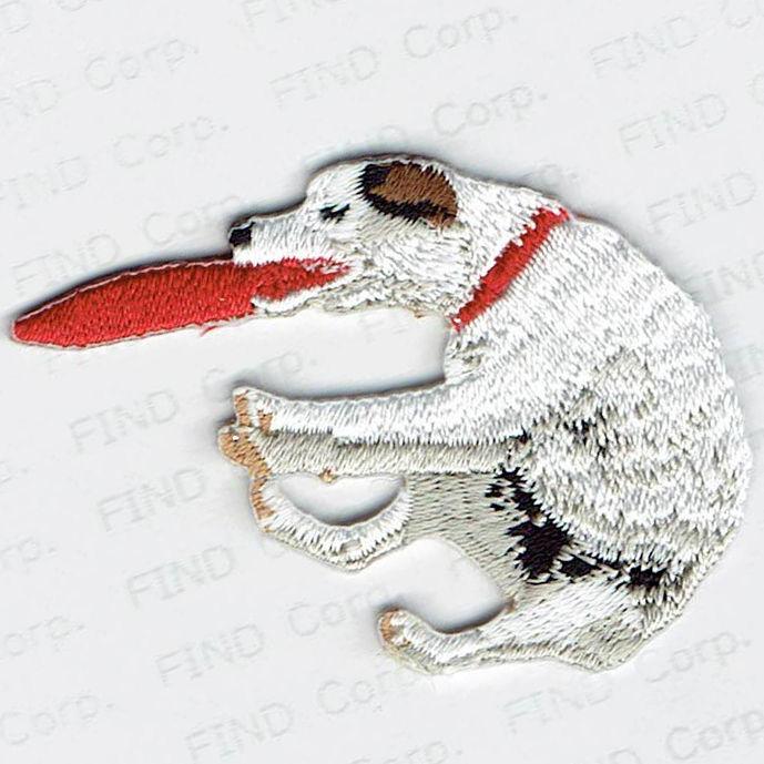 刺繍アイロンワッペン犬（フリスビー犬） : FIND Corp. - 通販 - Yahoo