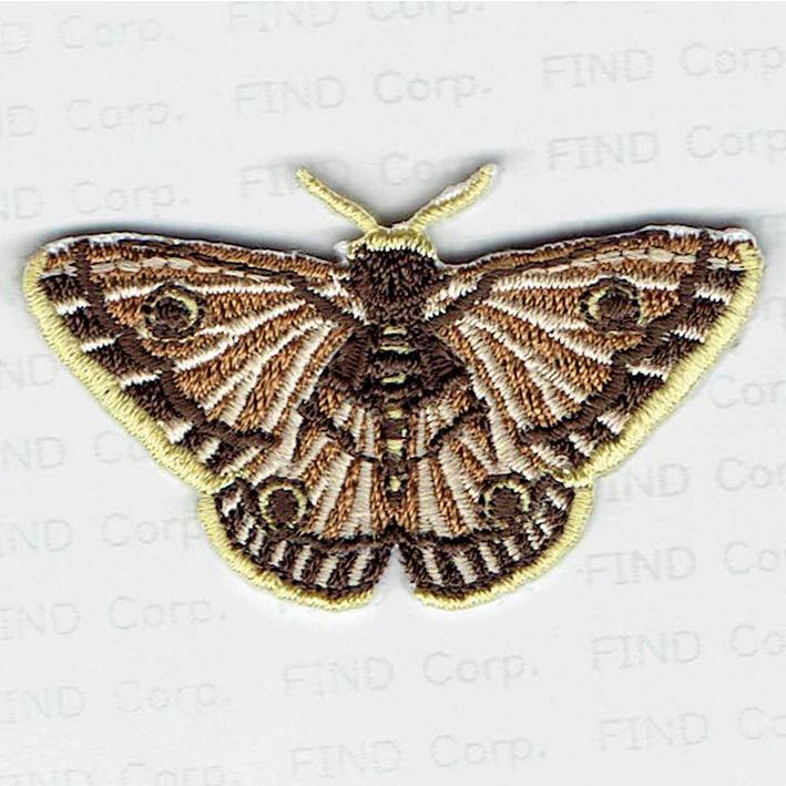 刺繍アイロンワッペン昆虫（蛾） : FIND Corp. - 通販 - Yahoo