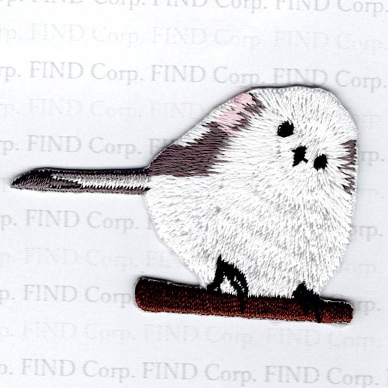 刺繍アイロンワッペン鳥（シマエナガ） : FIND Corp. - 通販 - Yahoo