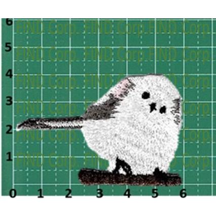 刺繍アイロンワッペン鳥（シマエナガ） : FIND Corp. - 通販 - Yahoo