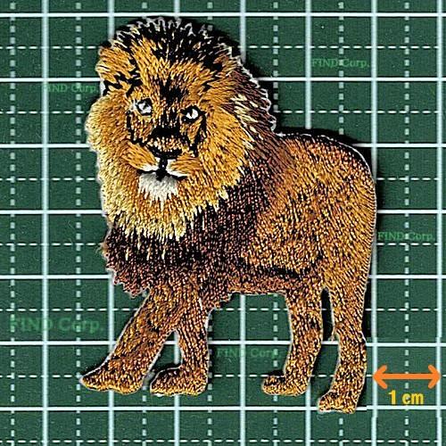 刺繍アイロンワッペン（ライオン） : FIND Corp. - 通販 - Yahoo