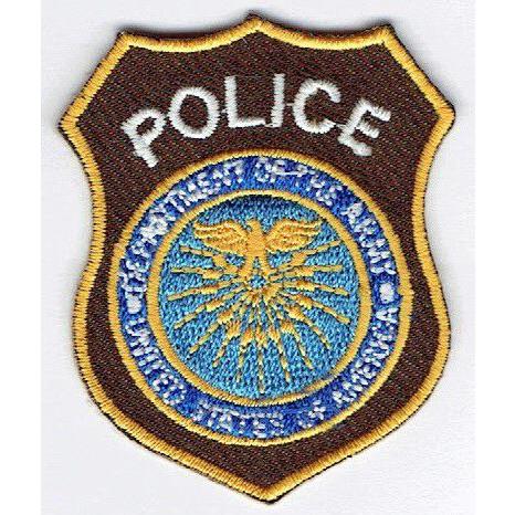 刺繍アイロンワッペン（POLICE／ポリス・エンブレム） : fwe-020  