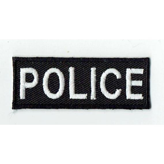 刺繍アイロンワッペン（POLICE/ポリスロゴ） : FIND Corp