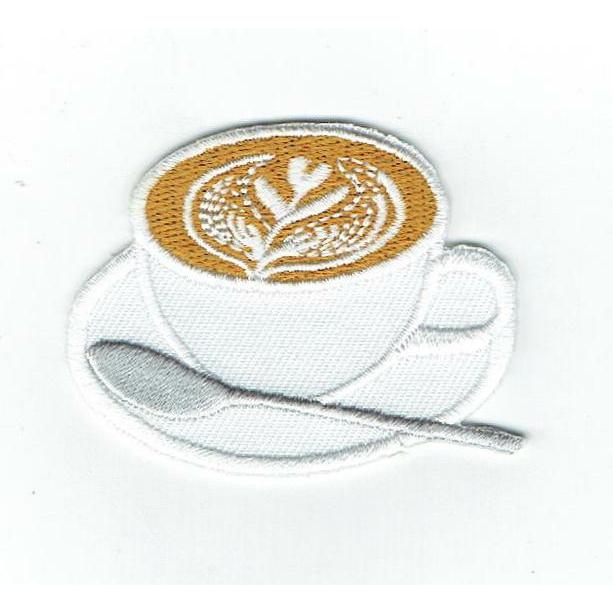 刺繍アイロンワッペン カフェラテアート Fwi 076 Find Corp 通販 Yahoo ショッピング