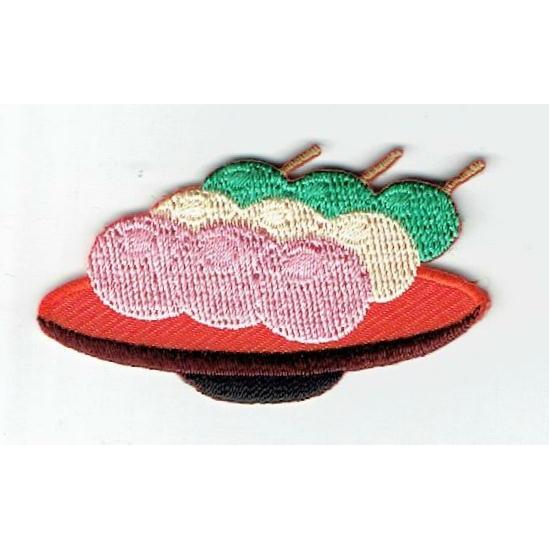 刺繍アイロンワッペン（3色だんご） : FIND Corp. - 通販 - Yahoo