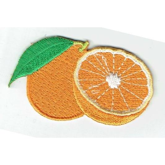 刺繍アイロンワッペンフルーツ（オレンジ） : FIND Corp. - 通販