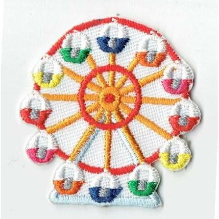 オリオンズ ワッペン付 オリオンズ ワッペン付 刺繍アイロンワッペン（観覧車） : FIND