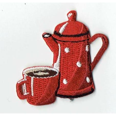 刺繍アイロンワッペン（コーヒーポット） : FIND Corp. - 通販