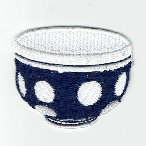 刺繍アイロンワッペン（湯呑み（水玉） : FIND Corp. - 通販 - Yahoo