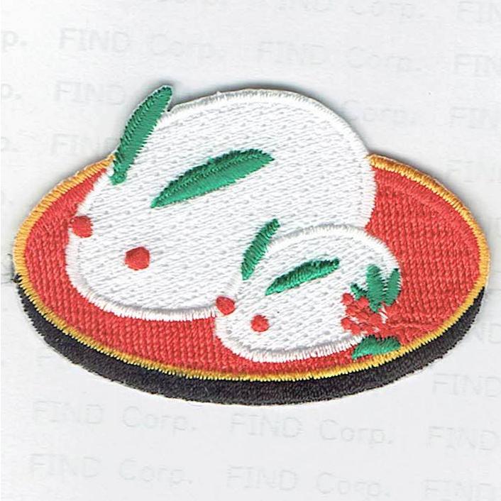 刺繍アイロンワッペン（雪うさぎ） : FIND Corp. - 通販 - Yahoo