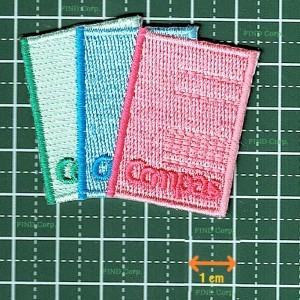 刺繍アイロンワッペン（ノート3冊セット） : FIND Corp. - 通販