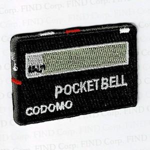 刺繍アイロンワッペン（ポケットベル） : FIND Corp. - 通販 - Yahoo
