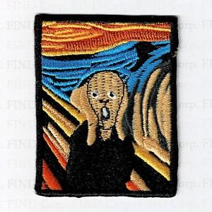 刺繍アイロンワッペン（ムンクの叫び） : FIND Corp. - 通販 - Yahoo