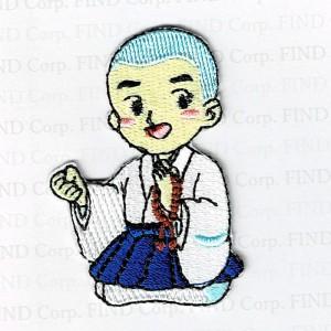 刺繍アイロンワッペン（一休さん） : FIND Corp. - 通販 - Yahoo
