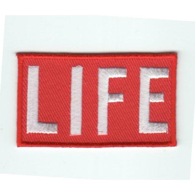 刺繍アイロンワッペン（ライフ/LIFE） : FIND Corp. - 通販 - Yahoo