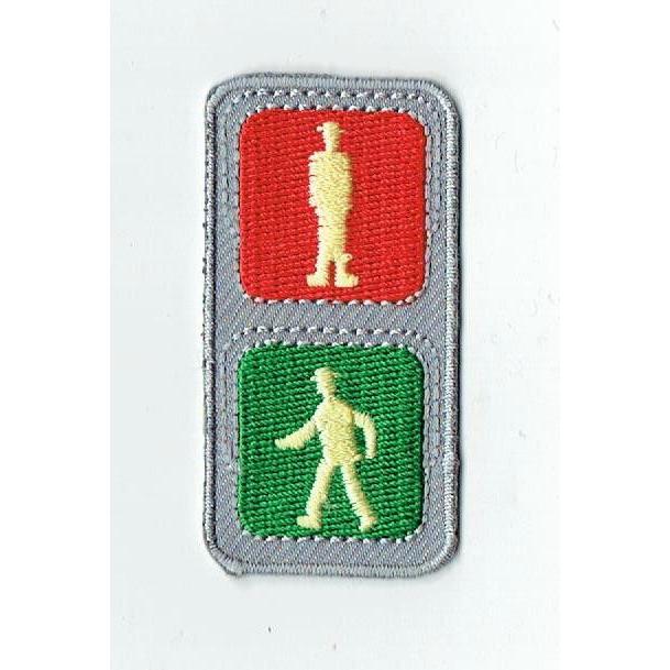 刺繍アイロンワッペン（歩行者用信号機） : FIND Corp. - 通販