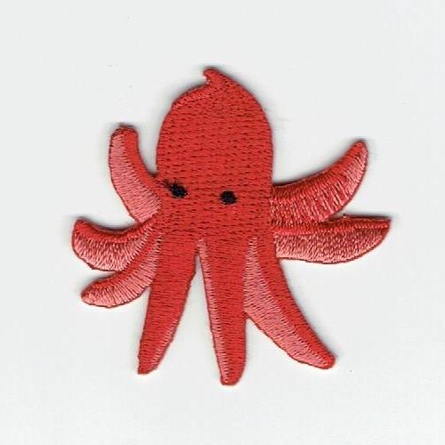 刺繍アイロンワッペン（タコさんウインナー） : FIND Corp