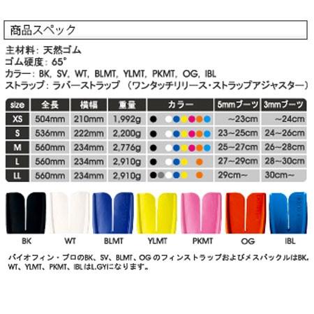apollo(ダイビング) アポロ apollo bio-fin PRO バイオフィン apollo(ダイビング) アポロ apollo bio-fin PRO バイオフィン
