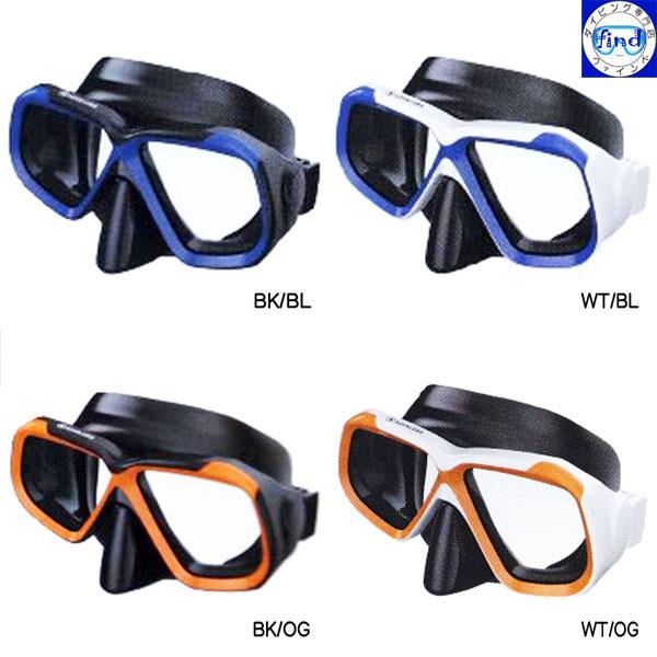 度入りマスクの軽器材セット ダイビング 軽器材4点セット ニーナ2マスク 度付きレンズ スノーケル フィン ブーツ_2