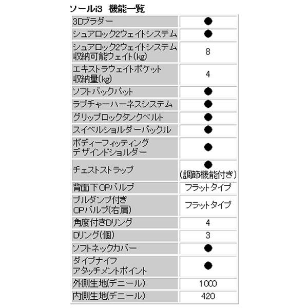 OFFクーポン AQUALUNG アクアラング 女性向け BCD ソールi3 Soul i3