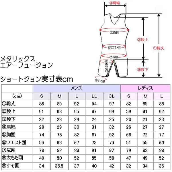BIARMS（バイアームス） エアーフュージョン ショートジョン 1mm 起毛