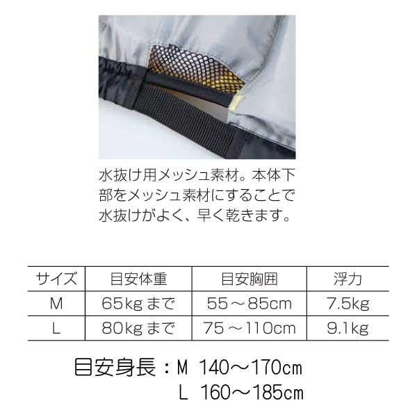 即日 ライフジャケット 大人 AQA ライフジャケッ2　 KA-9025 KA9025 男性 女性　スノーケリングベスト  マリンスポーツ｜find｜06