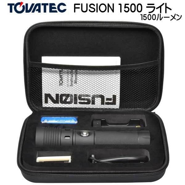 TOVATEC  FUSION 1500 ライト 1500 ルーメン スポット12度からワイド100度へ照射角 切替可能 100%/50％/30％/SOS （緊急時に役立つストロボ光） 乾電池使用可能｜find｜03